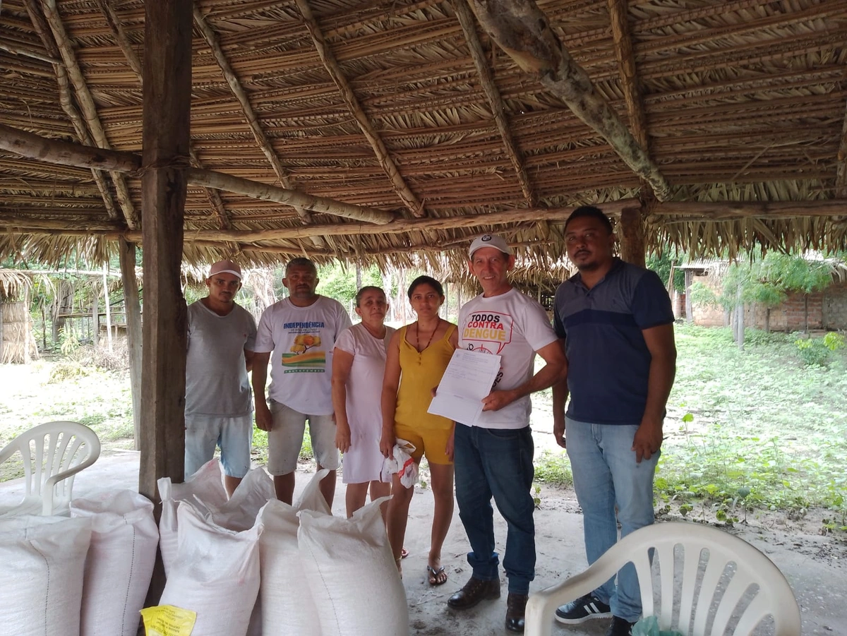 Prefeitura de Pau D’Arco do Piauí fortalece agricultura com entrega de sementes