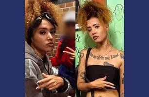 Rapper sul-mato-grossense foi jogada viva em rio após gestos 'proibidos' (Foto: Reprodução)