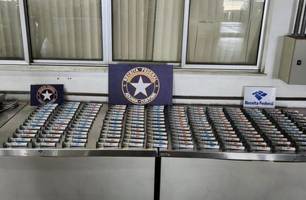 Receita Federal apreende carga de R$ 600 mil em medicamentos irregulares no Ceará (Foto: Divulgação/Receita Federal)