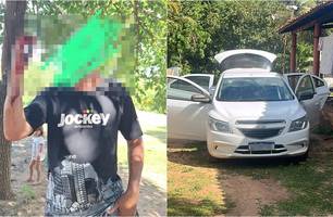 Sargento da PM do Maranhão é baleado durante tentativa de assalto em Teresina (Foto: Reprodução)