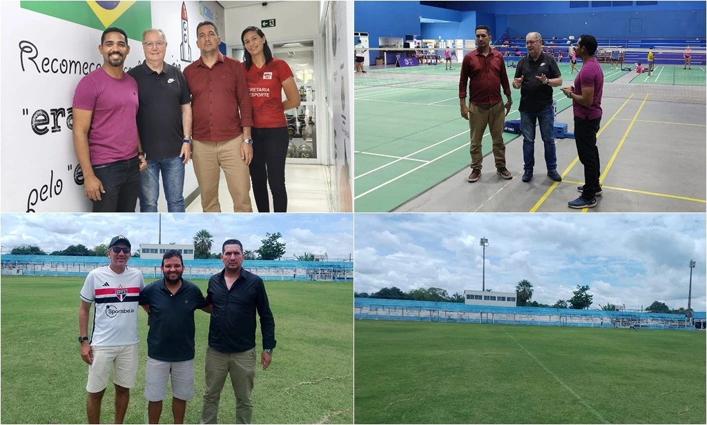 Secretaria de Esportes de Demerval Lobão busca inovações com visitas técnicas e parcerias
