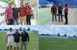 Secretaria de Esportes de Demerval Lobão busca inovações com visitas técnicas e parcerias (Foto: Reprodução) Secretaria de Esportes de Demerval Lobão busca inovações com visitas técnicas e parcerias (Foto: Reprodução)
