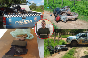Suspeito de tráfico é perseguido pela polícia na Cerâmica Cil (Foto: Reprodução) Suspeito de tráfico é perseguido pela polícia na Cerâmica Cil (Foto: Reprodução)