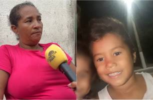'Tenho medo', diz avó sobre estado de saúde de criança envenenada no Piauí (Foto: Reprodução) 'Tenho medo', diz avó sobre estado de saúde de criança envenenada no Piauí (Foto: Reprodução)