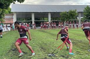 Treino do Fluminense-PI (Foto: Conecta Piauí) Treino do Fluminense-PI (Foto: Conecta Piauí)