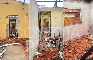 Veja como ficou casa da mulher presa suspeita de envenenar crianças em Parnaíba (Foto: Conecta Piauí) Veja como ficou casa da mulher presa suspeita de envenenar crianças em Parnaíba (Foto: Conecta Piauí)