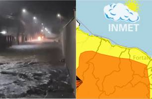 Volumes de chuva ultrapassam os 100 mm em Campo Maior (Foto: Reprodução) Volumes de chuva ultrapassam os 100 mm em Campo Maior (Foto: Reprodução)