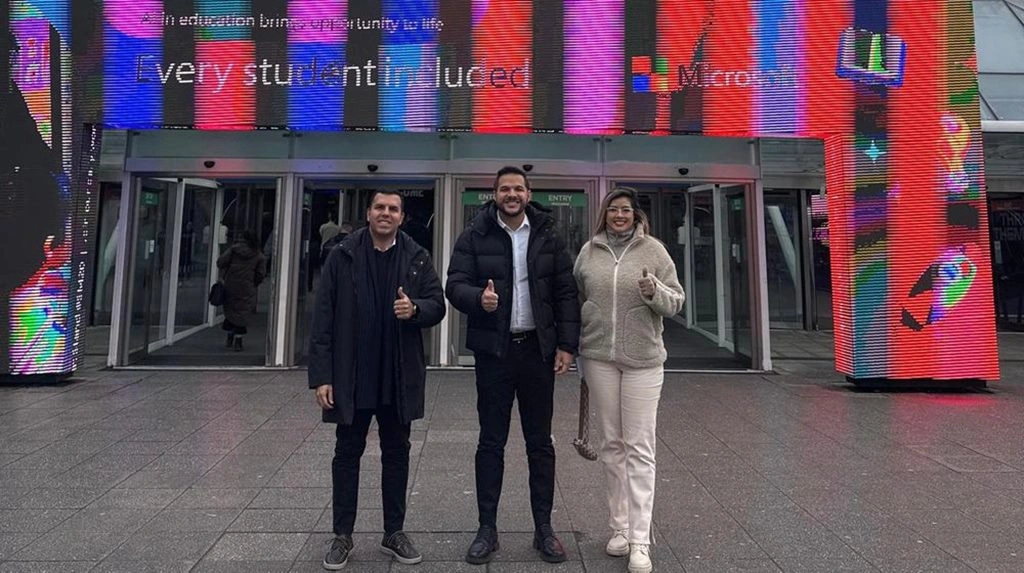 Washington Bandeira se reúne com representantes do Canva e Microsoft em Londres