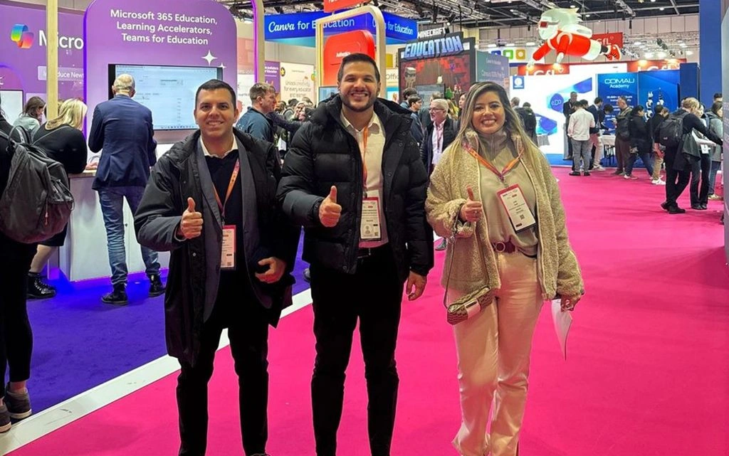 Washington Bandeira se reúne com representantes do Canva e Microsoft em Londres