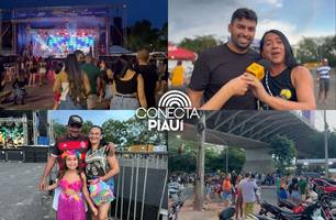 6ª edição do Mela-Mela do vereador Draga Alana anima foliões em Teresina (Foto: Conecta Piauí) 6ª edição do Mela-Mela do vereador Draga Alana anima foliões em Teresina (Foto: Conecta Piauí)