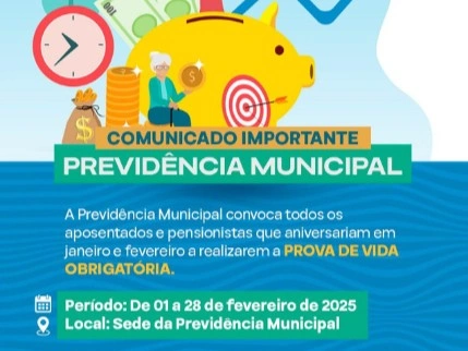 Aposentados e pensionistas devem realizar prova de vida em Demerval Lobão