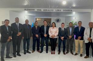 Câmara Municipal de Lagoa do Piauí realiza 1ª Sessão Solene de 2025 (Foto: Conecta Piauí) Câmara Municipal de Lagoa do Piauí realiza 1ª Sessão Solene de 2025 (Foto: Conecta Piauí)