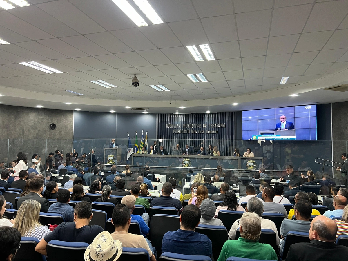 Câmara Municipal de Teresina inicia ano legislativo com Sessão Solene