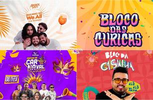 Carnaval 2025: Confira  a programação dos bloquinhos e prévias em Teresina (Foto: Reprodução) Carnaval 2025: Confira  a programação dos bloquinhos e prévias em Teresina (Foto: Reprodução)