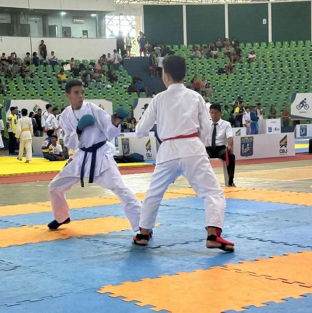 Centro de Artes Marciais Sarah Menezes sedia o Teresina Open de Karatê 2025