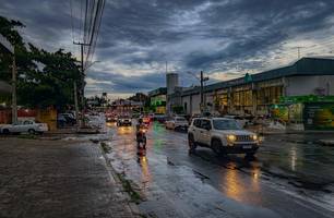 Chuva em Teresina (Foto: Aric Lages/Conecta Piauí) Chuva em Teresina (Foto: Aric Lages/Conecta Piauí)