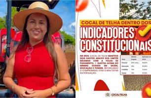 Cocal de Telha alcança excelência em indicadores constitucionais (Foto: Reprodução) Cocal de Telha alcança excelência em indicadores constitucionais (Foto: Reprodução)