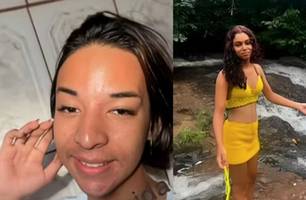 Da direita para a esquerda, Ayla Pereira dos Santos e Anna Clara Ramos Felipe, ambas de 18 anos (Foto: Reprodução)