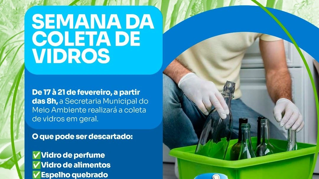 Demerval Lobão realiza Semana da Coleta de Vidros para promover sustentabilidade