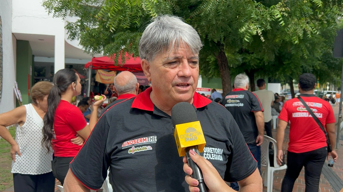 Diretor do Sindserm, Sinésio Soares