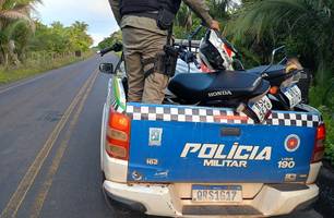 Duas motos são apreendidas durante ação da PM contra o 'grau' em Lagoa do Piauí (Foto: Polícia MIlitar) Duas motos são apreendidas durante ação da PM contra o 'grau' em Lagoa do Piauí (Foto: Polícia MIlitar)