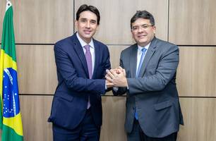 Em Brasília, Rafael Fonteles discute parceria para integração dos Portos do Piauí e Santos (Foto: ASCOM) Em Brasília, Rafael Fonteles discute parceria para integração dos Portos do Piauí e Santos (Foto: ASCOM)