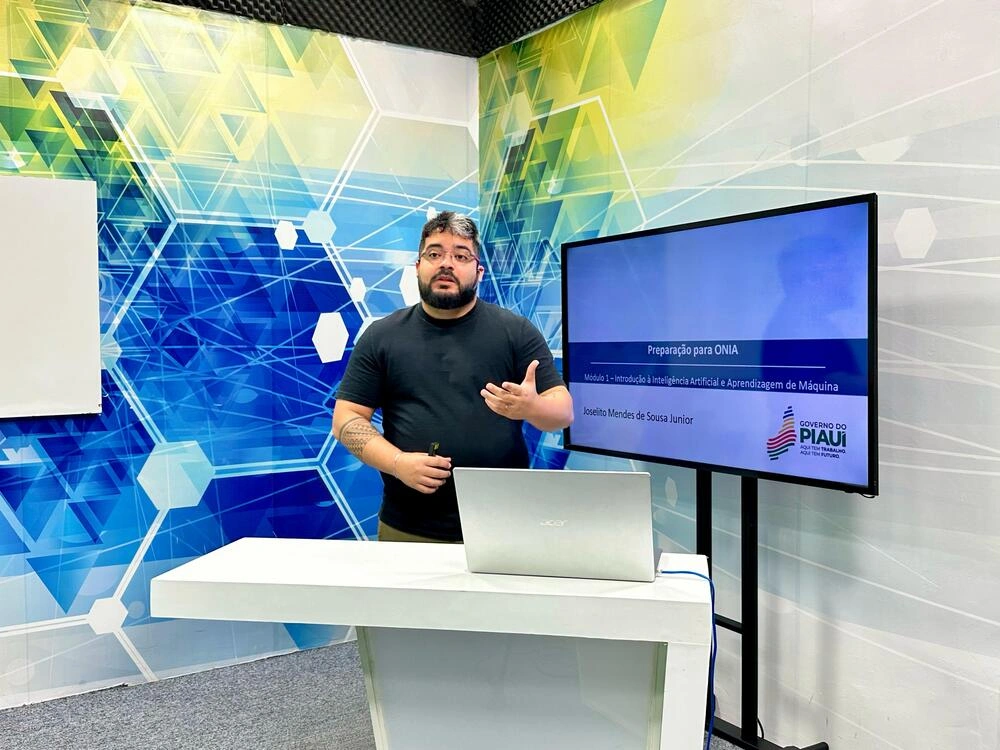 Estudantes piauienses se preparam para 3ª fase da Olimpíada Nacional de IA