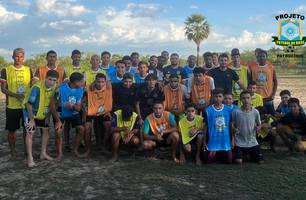 Final do Projeto Futebol de Base acontece neste final de semana em Beneditinos (Foto: Reprodução) Final do Projeto Futebol de Base acontece neste final de semana em Beneditinos (Foto: Reprodução)