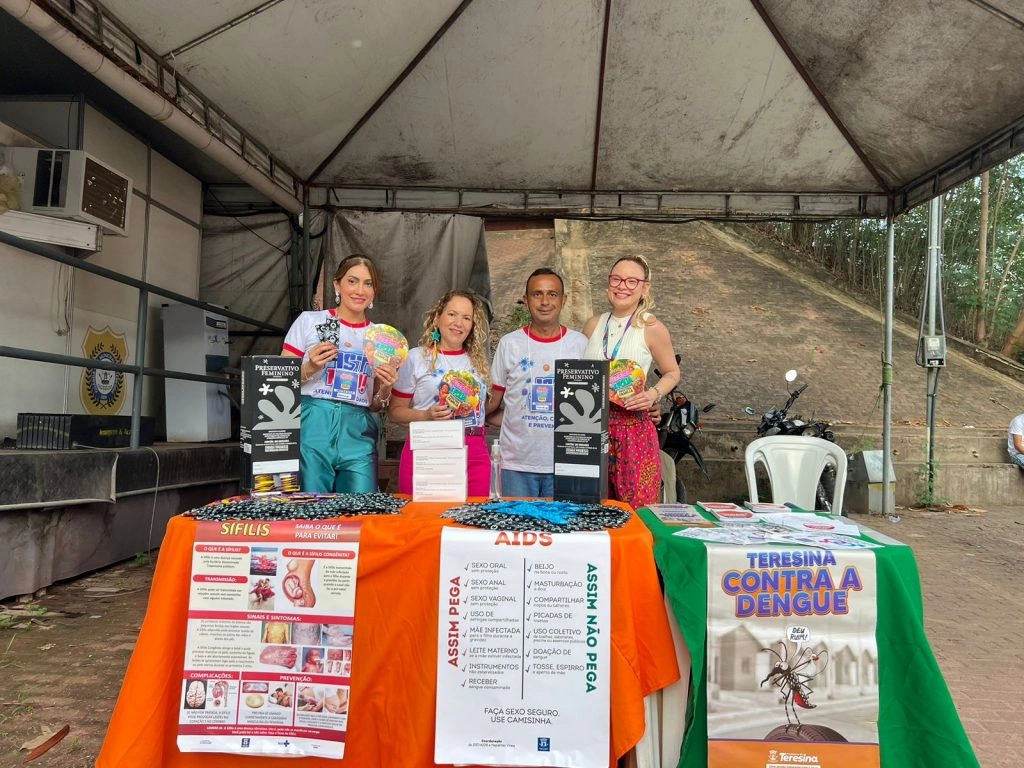 FMS intensifica ações de prevenção a ISTs no carnaval de Teresina