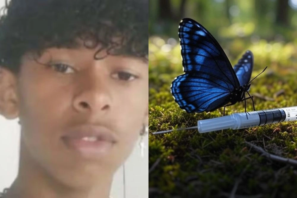 Garoto morre na Bahia após esmagar borboleta, misturar com água e injetar na perna