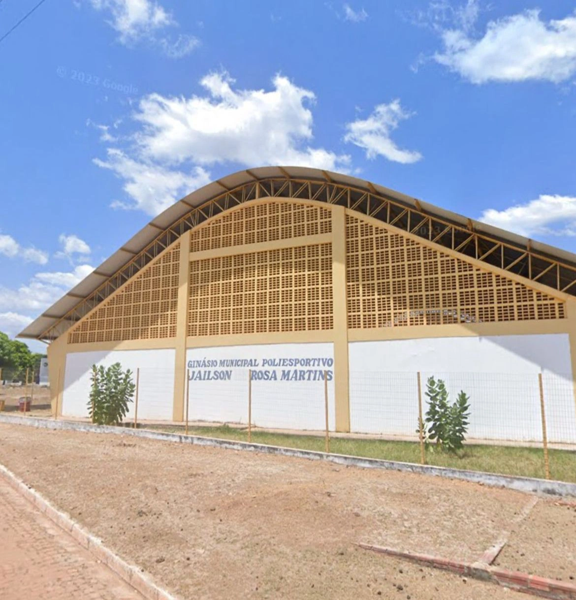 Ginásio Poliesportivo Jailson Rosa Martins, em Pau D'Arco do Piauí