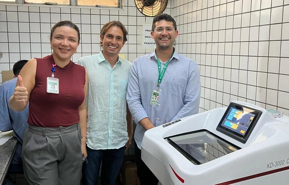 HGV recebe equipamento para aprimorar diagnósticos em cirurgias oncológicas