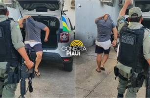 Homem é flagrado furtando loja de suplementos na zona Leste de Teresina (Foto: Conecta Piauí) Homem é flagrado furtando loja de suplementos na zona Leste de Teresina (Foto: Conecta Piauí)