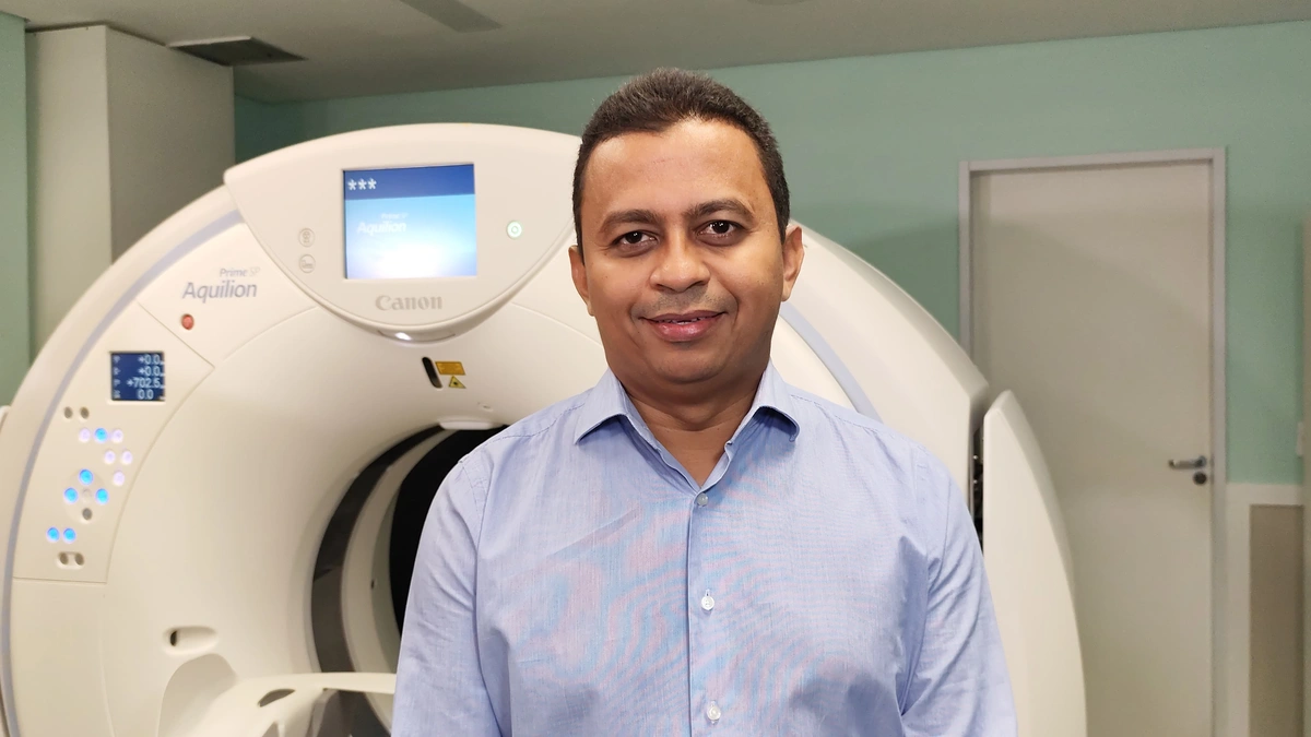 Inauguração tumógrafo HU