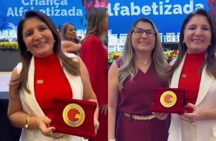 Luís Correia recebe Selo Ouro no Prêmio Compromisso com a Alfabetização (Foto: Reprodução) Luís Correia recebe Selo Ouro no Prêmio Compromisso com a Alfabetização (Foto: Reprodução)