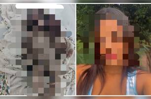 Mãe de 19 anos é presa suspeita de matar e enterrar bebê recém-nascido em Inhuma (Foto: Reprodução/Cidades em Foco) Mãe de 19 anos é presa suspeita de matar e enterrar bebê recém-nascido em Inhuma (Foto: Reprodução/Cidades em Foco)