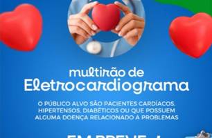 Mutirão de eletrocardiograma será realizado em Pimenteiras para pacientes com doenças cardiovasculares (Foto: Reprodução) Mutirão de eletrocardiograma será realizado em Pimenteiras para pacientes com doenças cardiovasculares (Foto: Reprodução)
