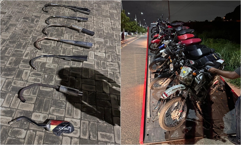 Polícia Militar de Timon intensifica Operação Kadron; 10 motocicletas apreendidas