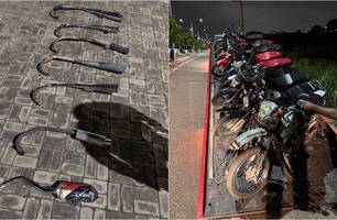 Polícia Militar de Timon intensifica Operação Kadron; 10 motocicletas apreendidas (Foto: Reprodução) Polícia Militar de Timon intensifica Operação Kadron; 10 motocicletas apreendidas (Foto: Reprodução)