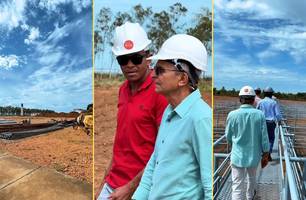 Prefeito Agamenon Franco visita obras do Frigorífico Piauhy de Ribeiro Gonçalves (Foto: Reprodução/Redes Sociais) Prefeito Agamenon Franco visita obras do Frigorífico Piauhy de Ribeiro Gonçalves (Foto: Reprodução/Redes Sociais)