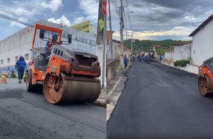 Prefeitura de Água Branca investe mais de R$ 1 milhão em asfaltamento urbano (Foto: Reprodução) Prefeitura de Água Branca investe mais de R$ 1 milhão em asfaltamento urbano (Foto: Reprodução)
