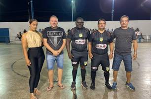 Prefeitura de São Gonçalo do Piauí e secretaria de esportes abrem ‘Municipal de Futsal 2025’ com grande público (Foto: Reprodução) Prefeitura de São Gonçalo do Piauí e secretaria de esportes abrem ‘Municipal de Futsal 2025’ com grande público (Foto: Reprodução)