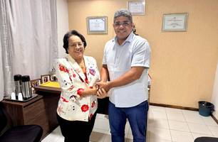 Presidente da Câmara Uilma Resende recebe visita da vice-prefeita Socorro Waquim (Foto: Reprodução)