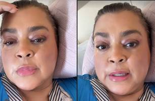 Preta Gil diz que não consegue sentar e pede retirada de dreno (Foto: Reprodução) Preta Gil diz que não consegue sentar e pede retirada de dreno (Foto: Reprodução)