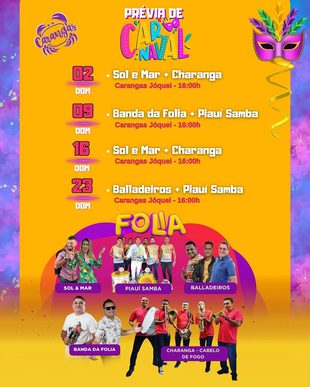 Prévia de Carnaval Carangas