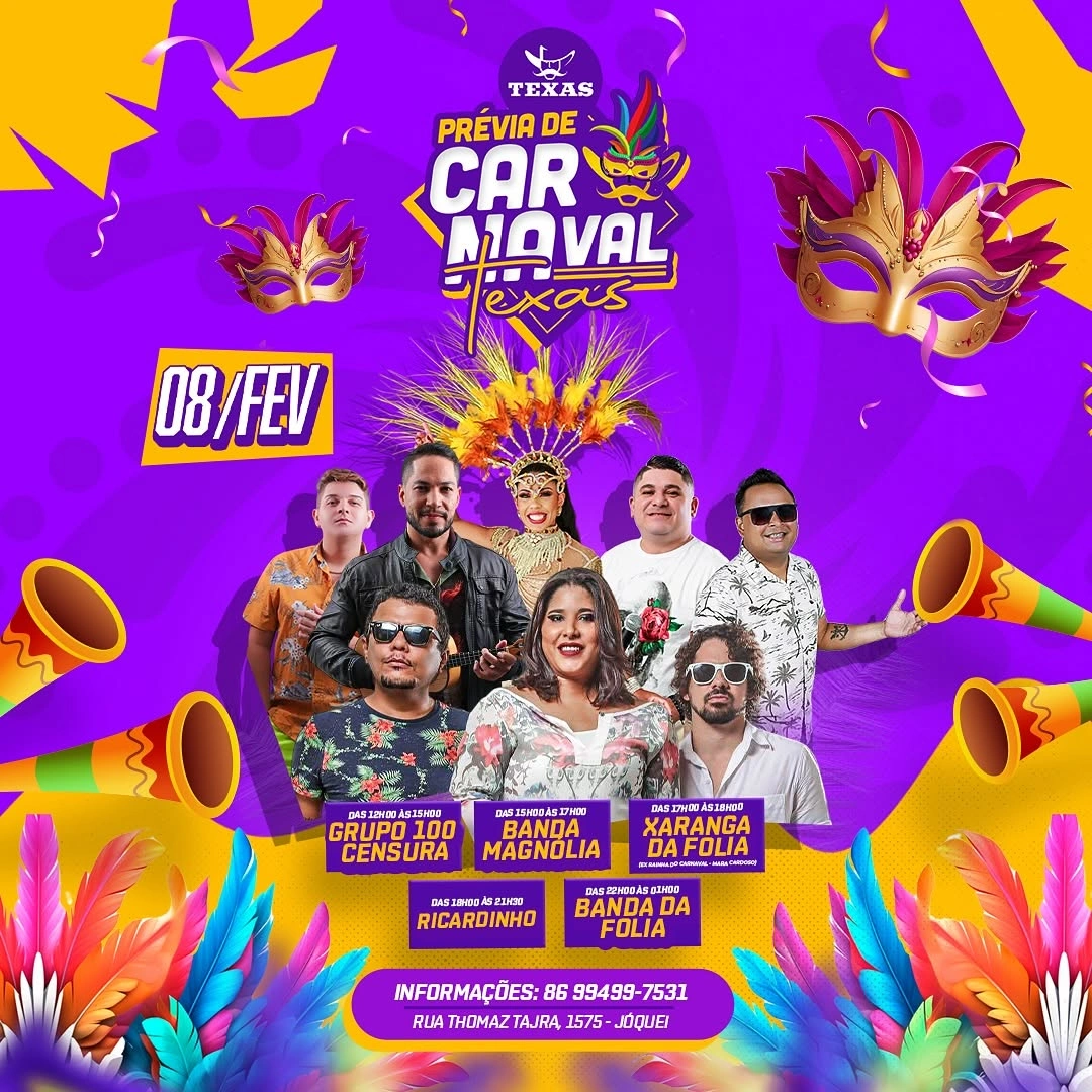 Prévia de Carnaval Texas