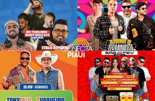 Programação de carnaval para este fim de semana (Foto: Reprodução) Programação de carnaval para este fim de semana (Foto: Reprodução)