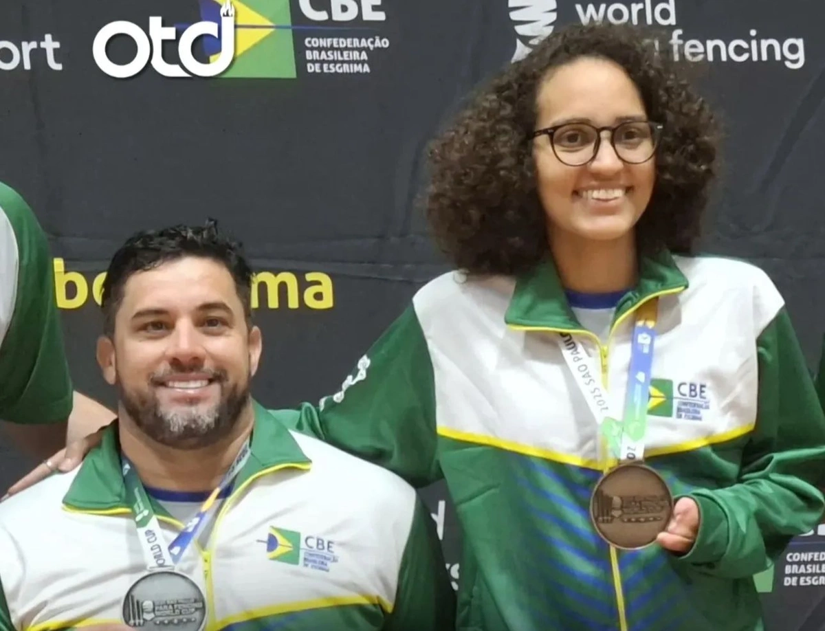 Rayssa Veras, paratleta de esgrima