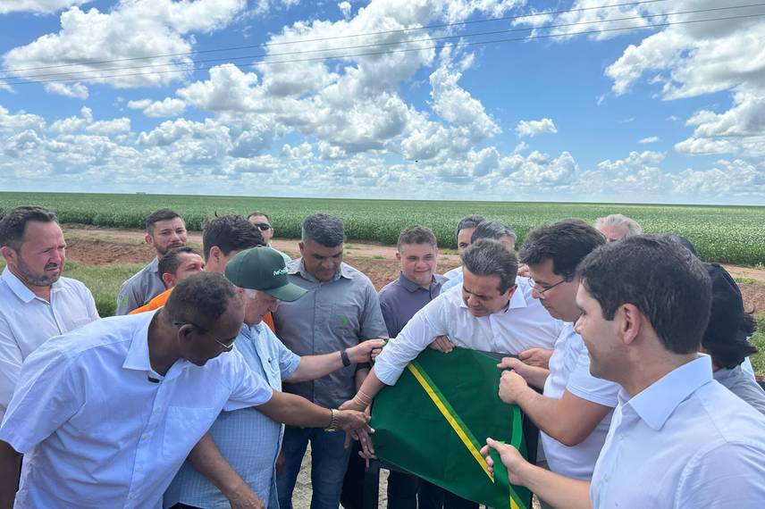 'Rodovia da Soja': governador entrega trecho da PI-392 em Baixa Grande do Ribeiro
