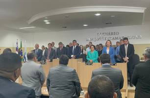 Solenidade marca início do ano legislativo na Câmara Municipal de Timon (Foto: Conecta Piauí) Solenidade marca início do ano legislativo na Câmara Municipal de Timon (Foto: Conecta Piauí)